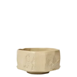 Bol de service en céramique beige 13 x 13 x 7 cm Toky - Ferm Living - The Cool Republic