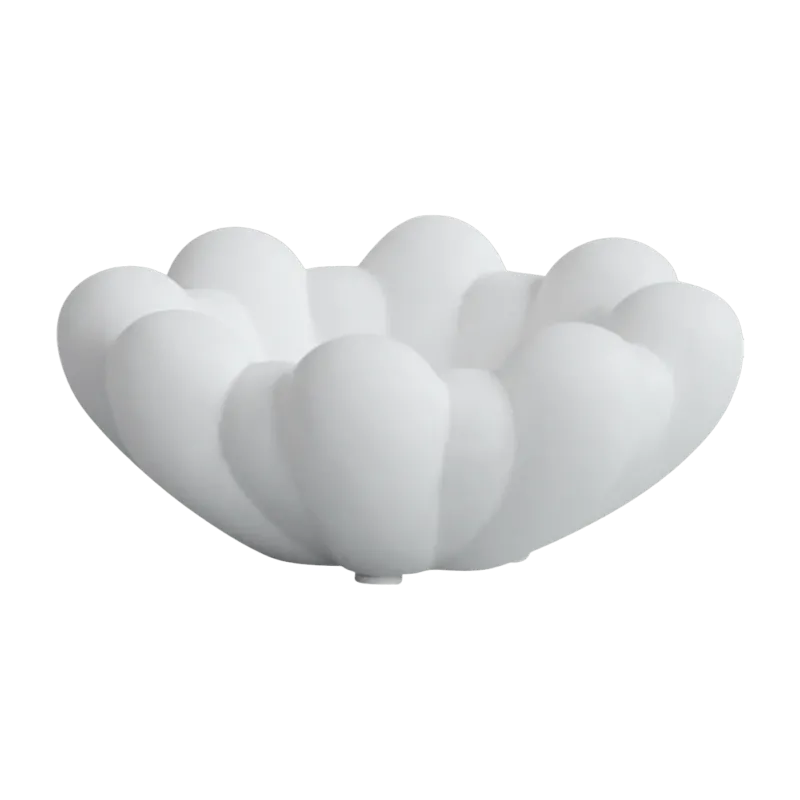 Bol en céramique blanc mini Bloom Tray - 101 Copenhagen - The Cool Republic