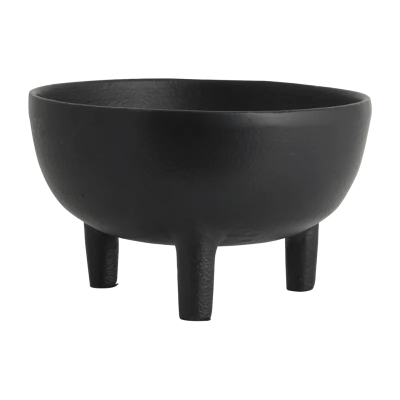 Bol trois pieds noir 18 cm Lamu - Nordal - The Cool Republic