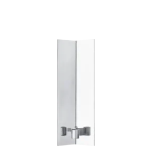 Bougeoir mural en acier inoxydable et miroir poli Eddy - Ferm Living - The Cool Republic