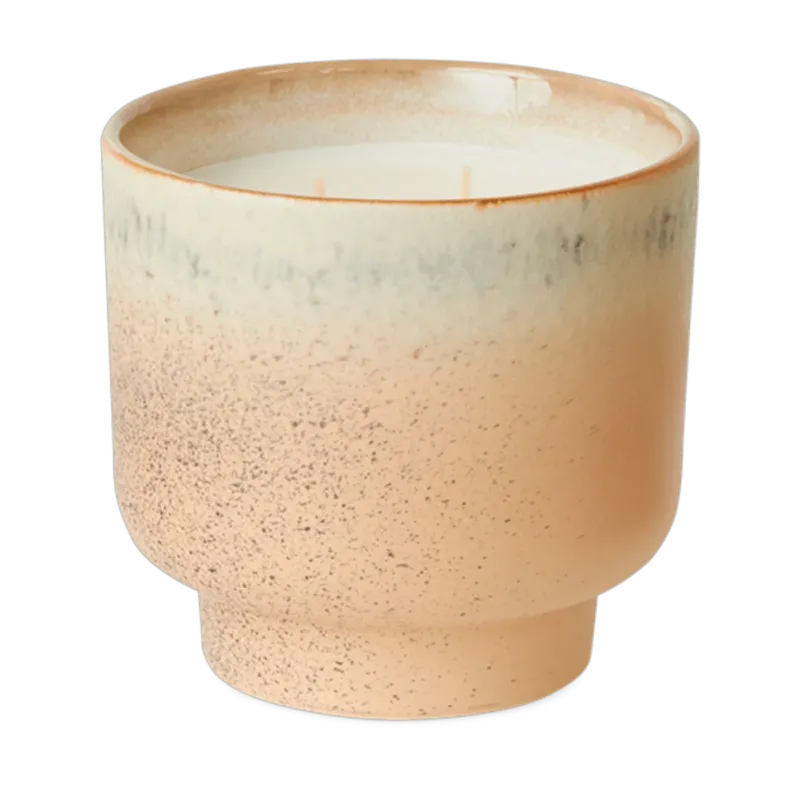 Bougie parfumée pot en céramique 12,5cm Vancouver - HKLIVING - The Cool Republic