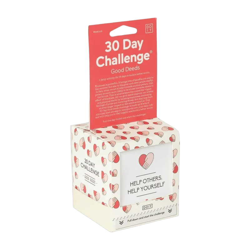 Box défi 30 jours Good Deeds - Doiy - The Cool Republic