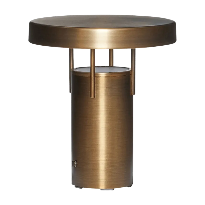 Bringme Lampe portative mini laiton bruni - Hübsch - The Cool Republic