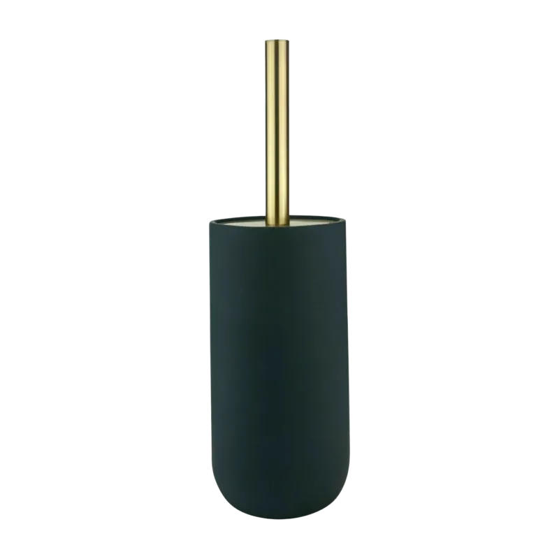 Brosse de toilette en céramique gris anthracite Lotus - Mette Ditmer - The Cool Republic