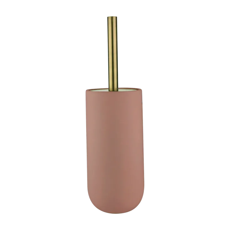 Brosse de toilette en céramique rose blush Lotus - Mette Ditmer - The Cool Republic