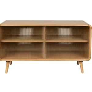 Buffet en bois de frêne naturel 40x100x55cm Rise - Zuiver - The Cool Republic
