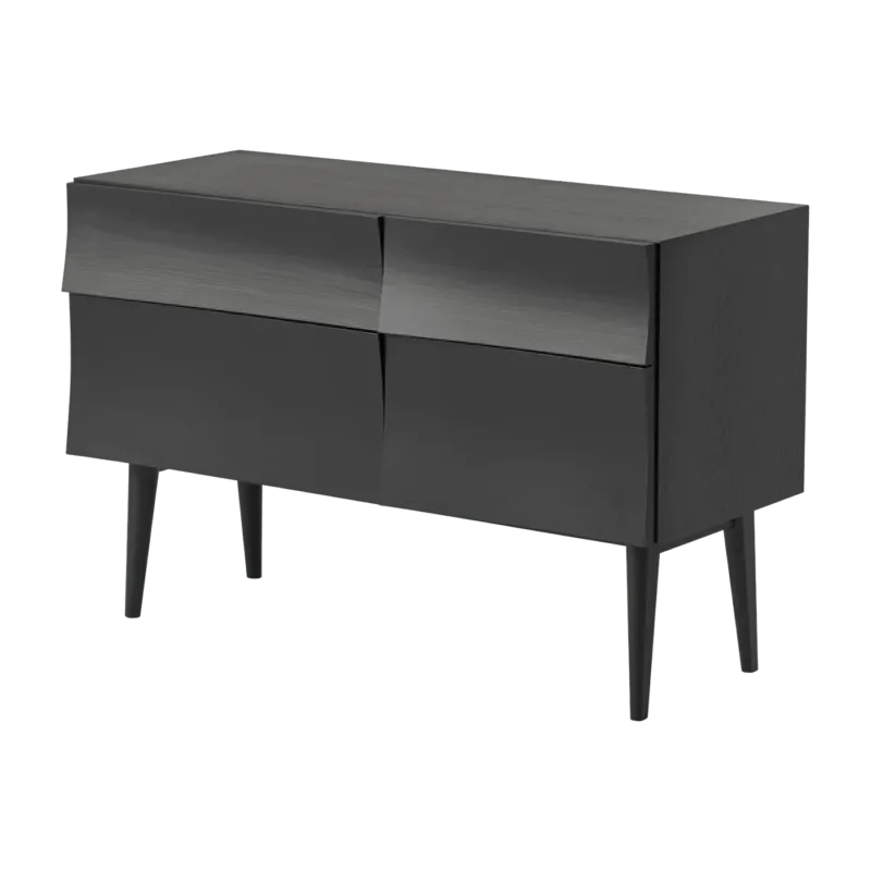 Buffet en chêne noir 105 cm Reflect - Muuto - The Cool Republic