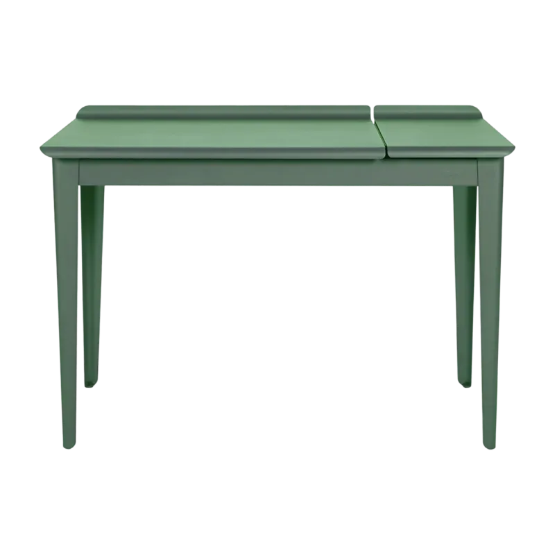 Bureau en acier vert lichen mat fine texture 105 cm Clapet - Tolix - The Cool Republic