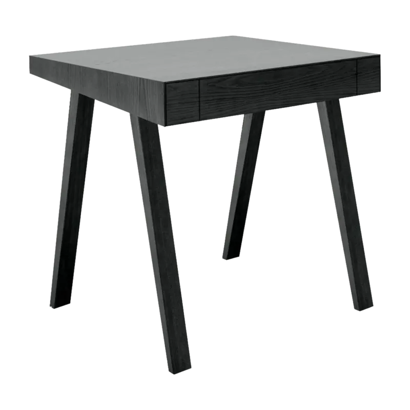 Bureau en bois noir 80cm 4.9 Drawers - Emko - The Cool Republic