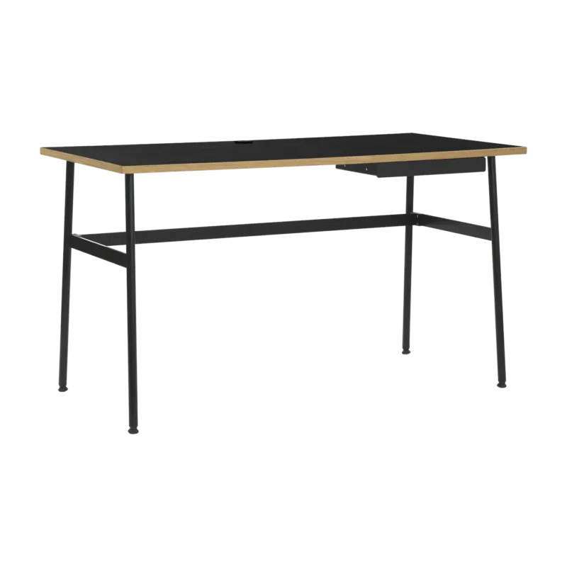 Bureau en stratifié noir Journal noir - Normann Copenhagen - The Cool Republic