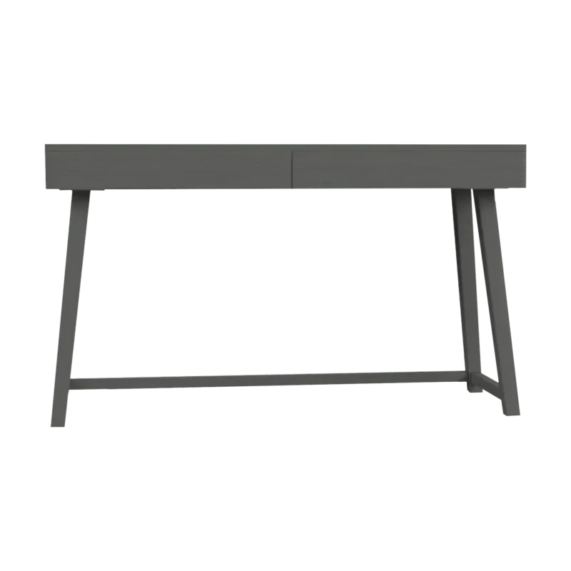 Bureau laqué gris Gray 50 - Gervasoni - The Cool Republic