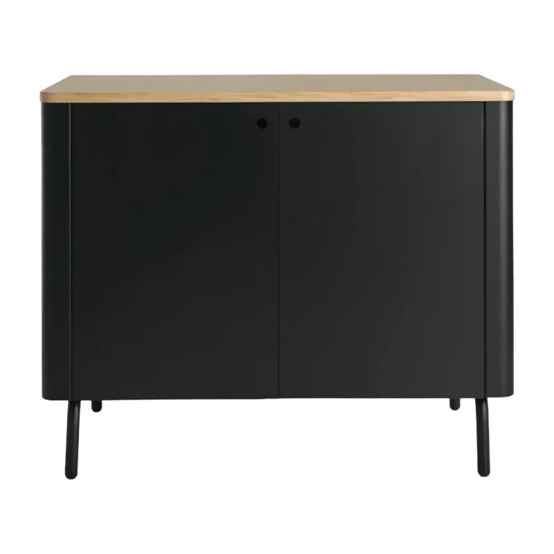 Cabinet en métal noir Edgar - Resistub - The Cool Republic