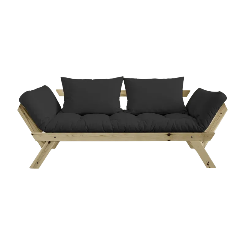 Canapé 2 place convertible anthracite Bebop - Karup Design - The Cool Republic
