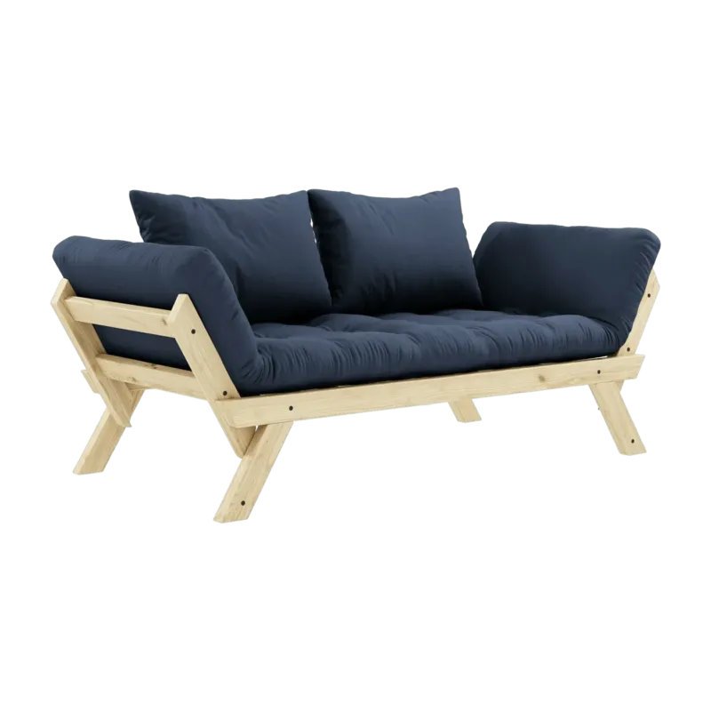 Canapé 2 places bleu marine Bepop - Karup Design - The Cool Republic