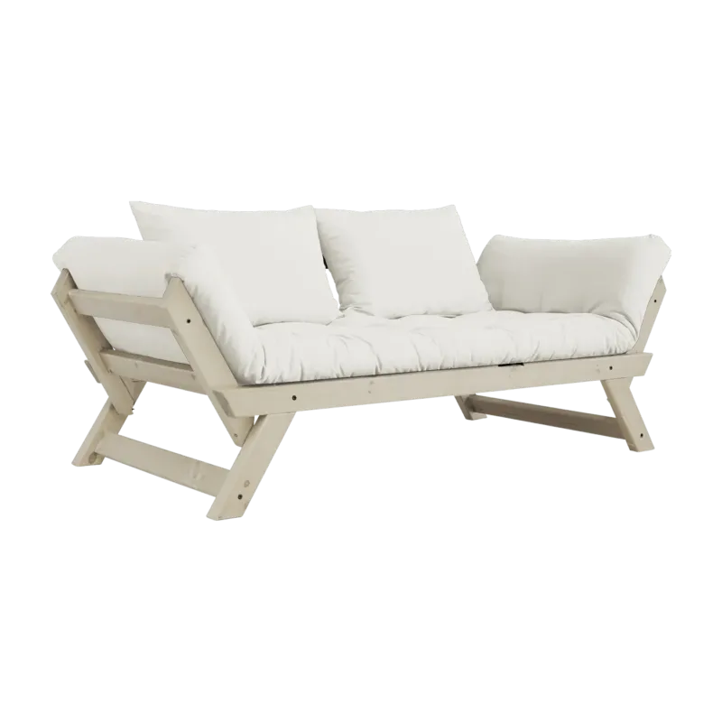 Canapé 2 places convertible écru Bebop - Karup Design - The Cool Republic