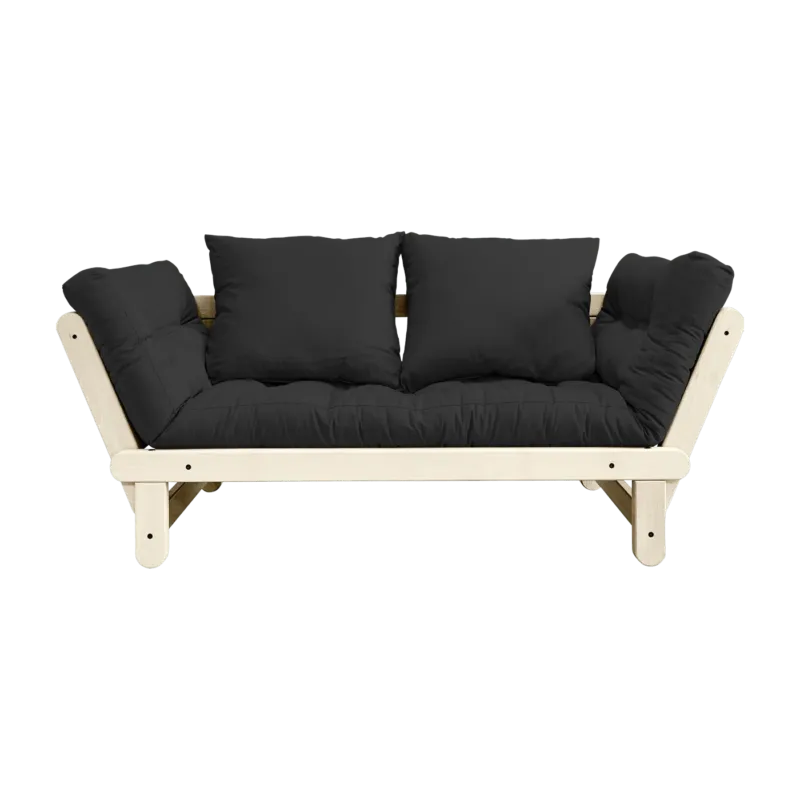 Canapé convertible 2 places anthracite Beat - Karup Design - The Cool Republic