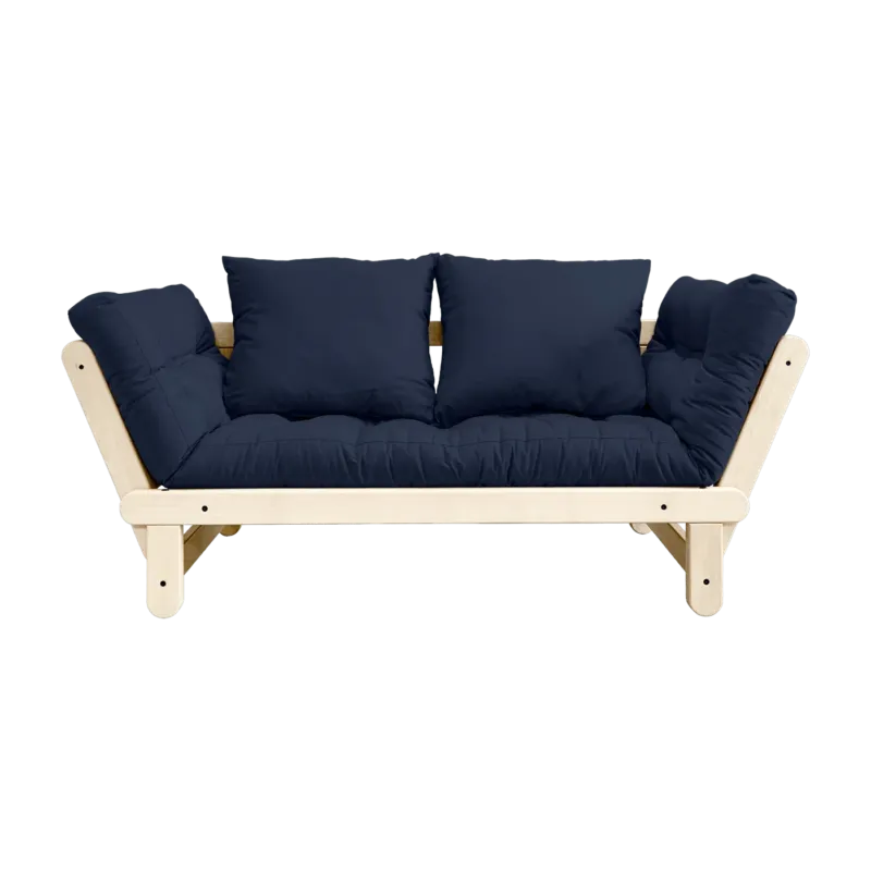 Canapé convertible 2 places bleu foncé Beat - Karup Design - The Cool Republic