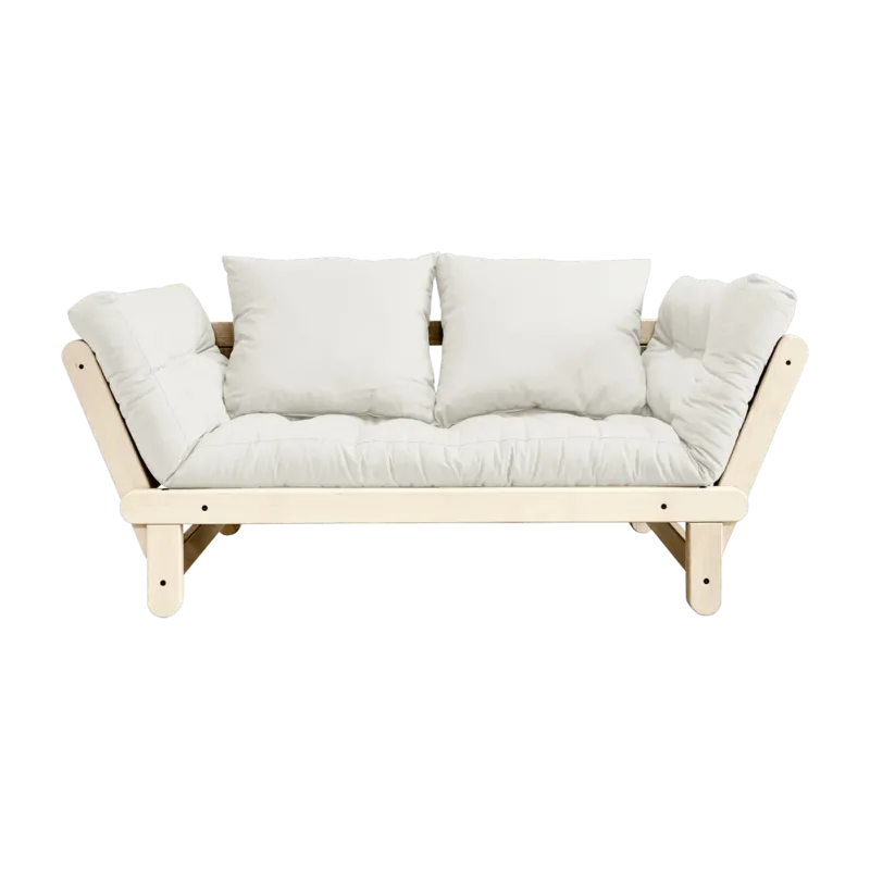 Canapé convertible 2 places naturel Beat - Karup Design - The Cool Republic