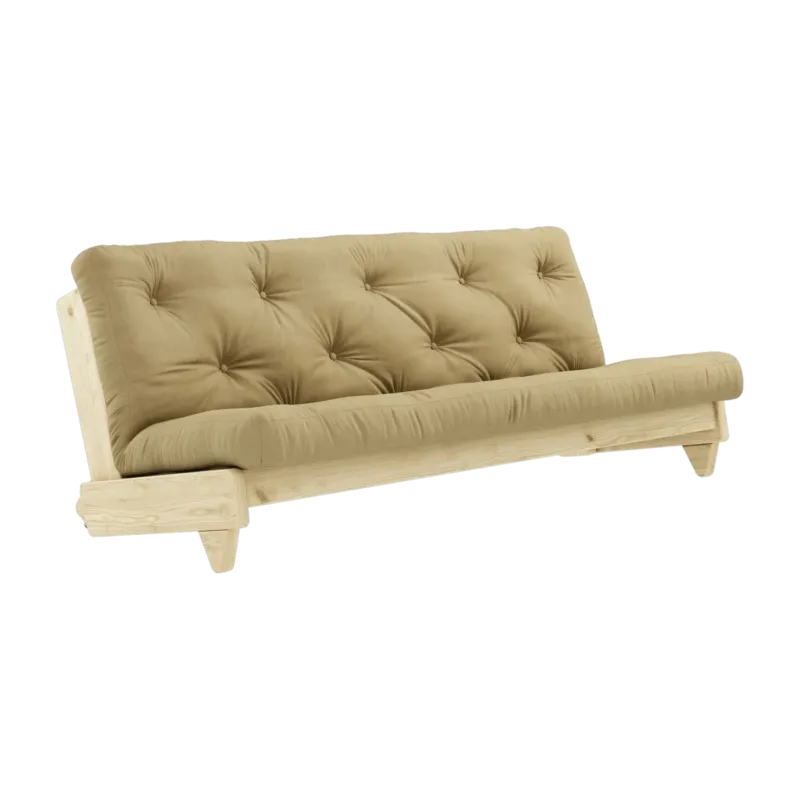 Canapé convertible beige blé Fresh - Karup Design - The Cool Republic