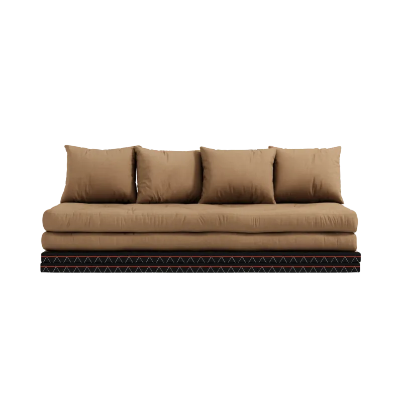 Canapé-lit avec 2 tatami et matelas mocca 80x200cm Chico - Karup Design - The Cool Republic