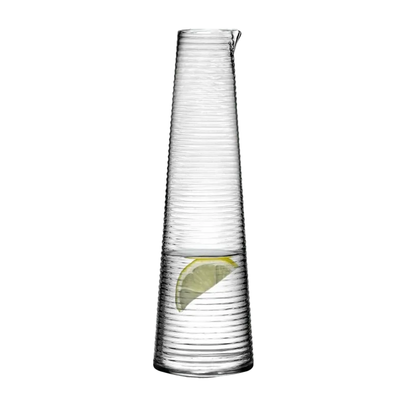 Carafe d'eau transparente Poem - Nude Glass - The Cool Republic