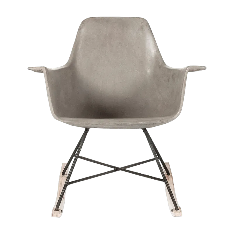 Chaise avec accoudoirs à bascule Hauteville - Lyon Béton - The Cool Republic