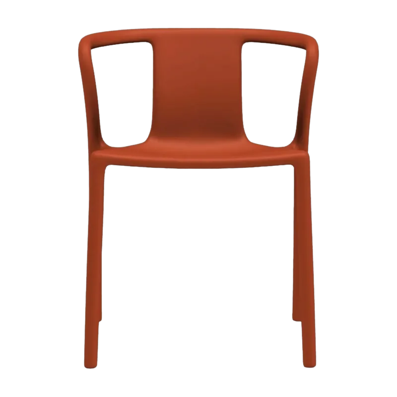 Chaise avec accoudoirs en polypropylène orange Air - Magis - The Cool Republic