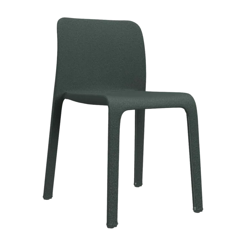 Chaise avec housse en tissu gris foncé First Dressed - Magis - The Cool Republic