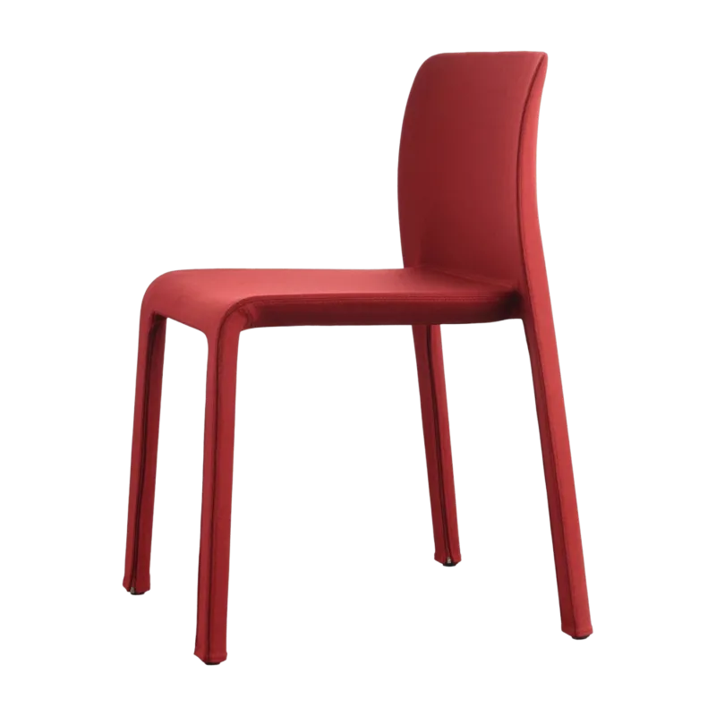 Chaise avec housse en tissu rouge First Dressed - Magis - The Cool Republic