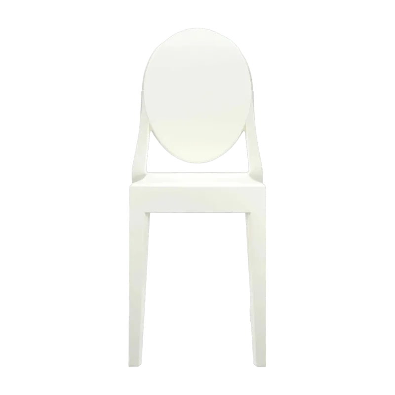 Chaise blanche Victoria Ghost - Kartell - The Cool Republic