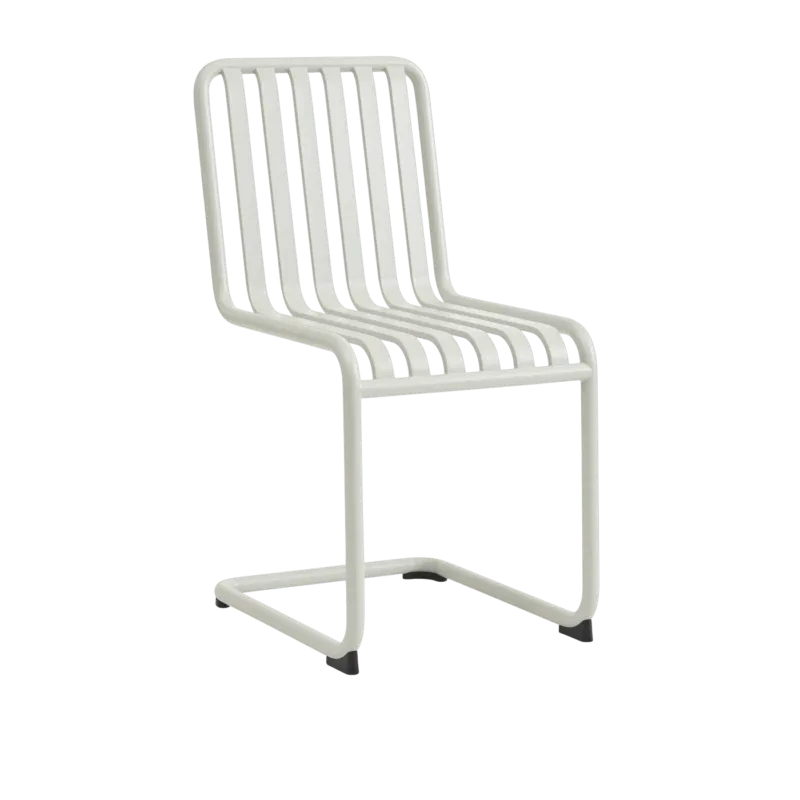 Chaise de jardin en acier gris clair Palissade - HAY - The Cool Republic