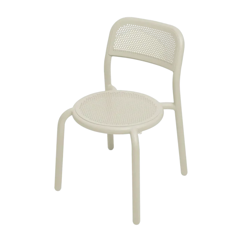 Chaise de jardin en aluminium beige Toni - Fatboy - The Cool Republic