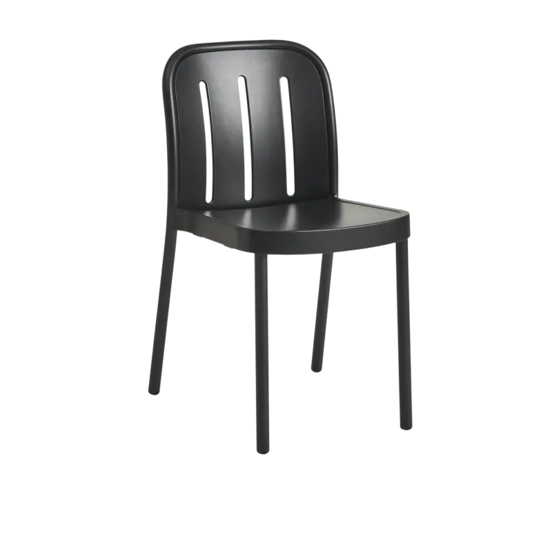 Chaise de jardin en métal anthracite Deville - HAY - The Cool Republic