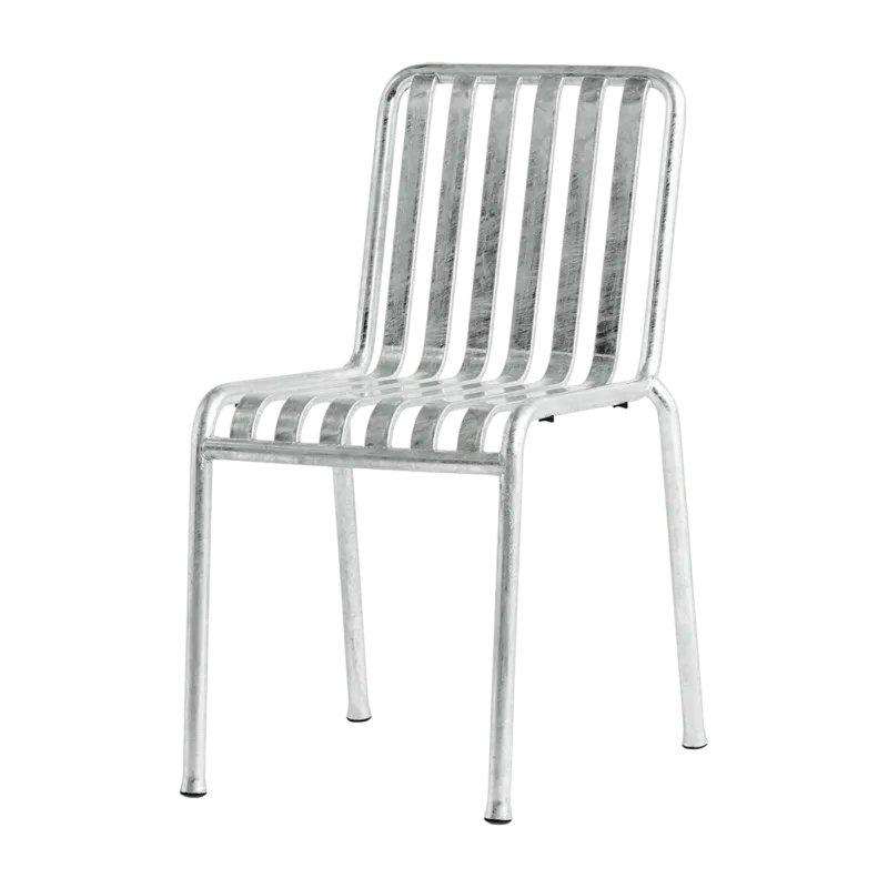 Chaise de jardin en métal gris galvanisé Palissade - HAY - The Cool Republic