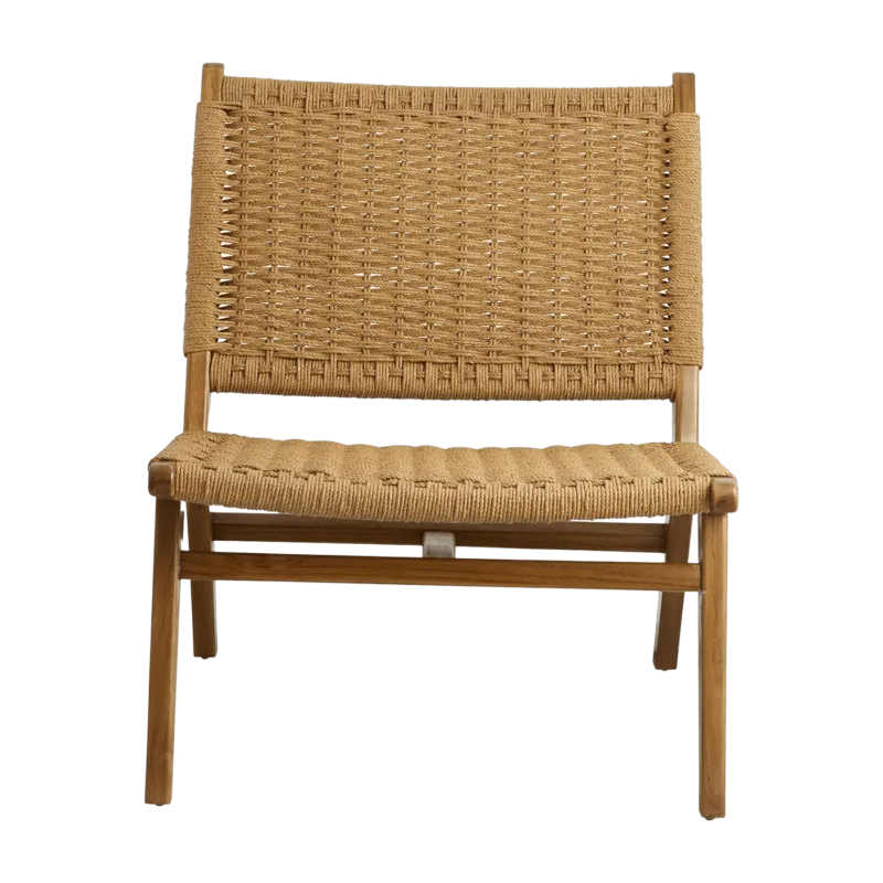 Chaise de salon en teck Club - Nordal - The Cool Republic
