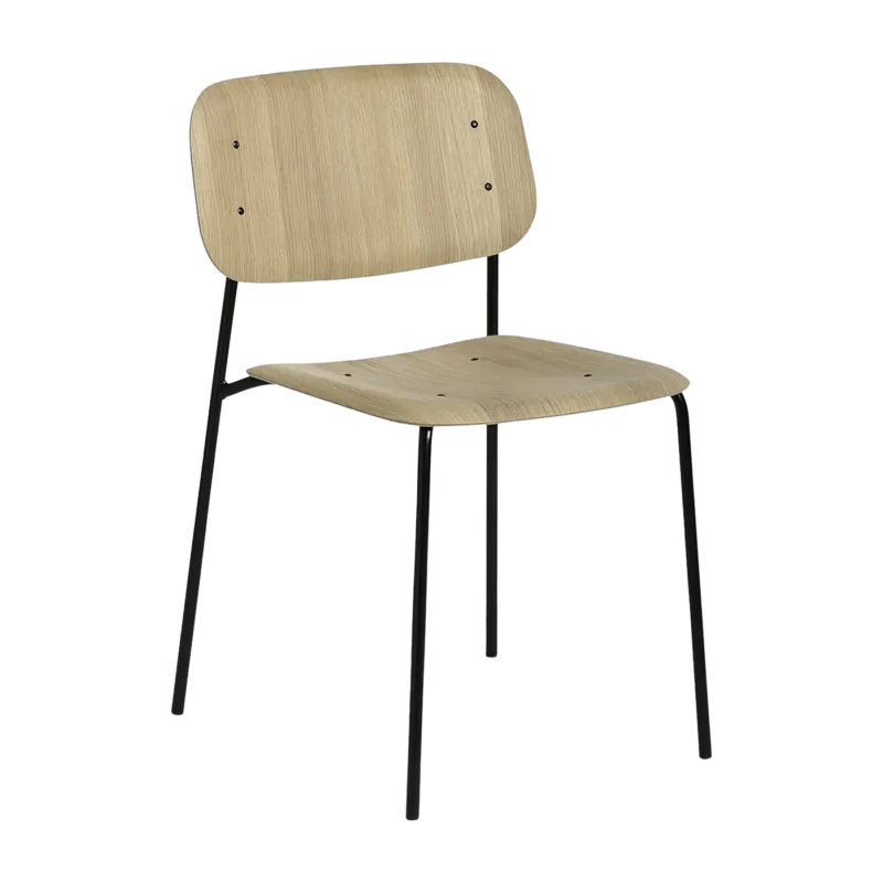 Chaise design en bois de chêne Soft Edge 40 - HAY - The Cool Republic