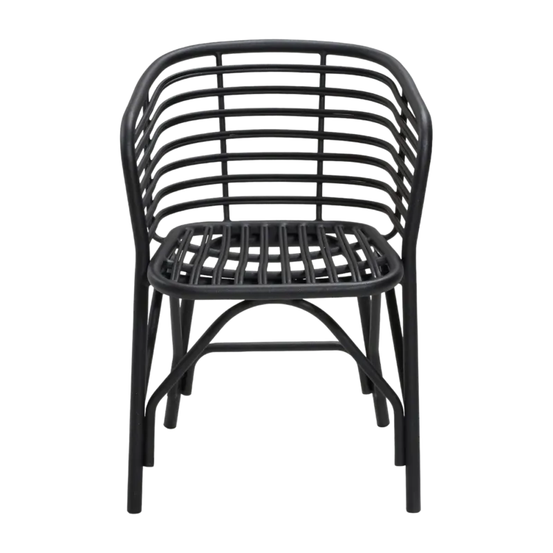 Chaise d'extérieur en aluminium noir Blend - Cane-Line - The Cool Republic