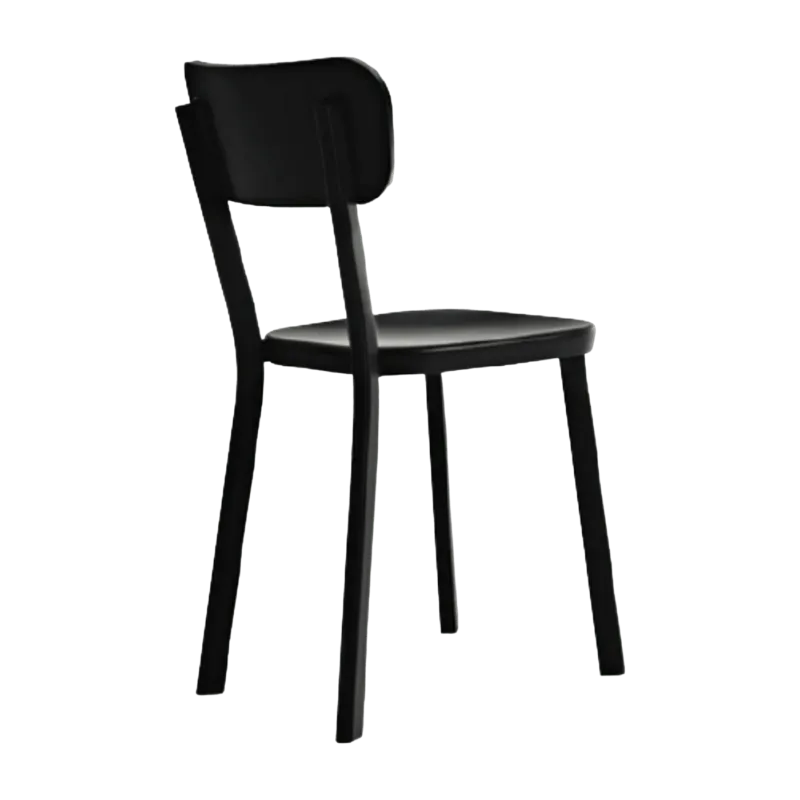 Chaise d'extérieur en aluminium noir Déja-vu - Magis - The Cool Republic