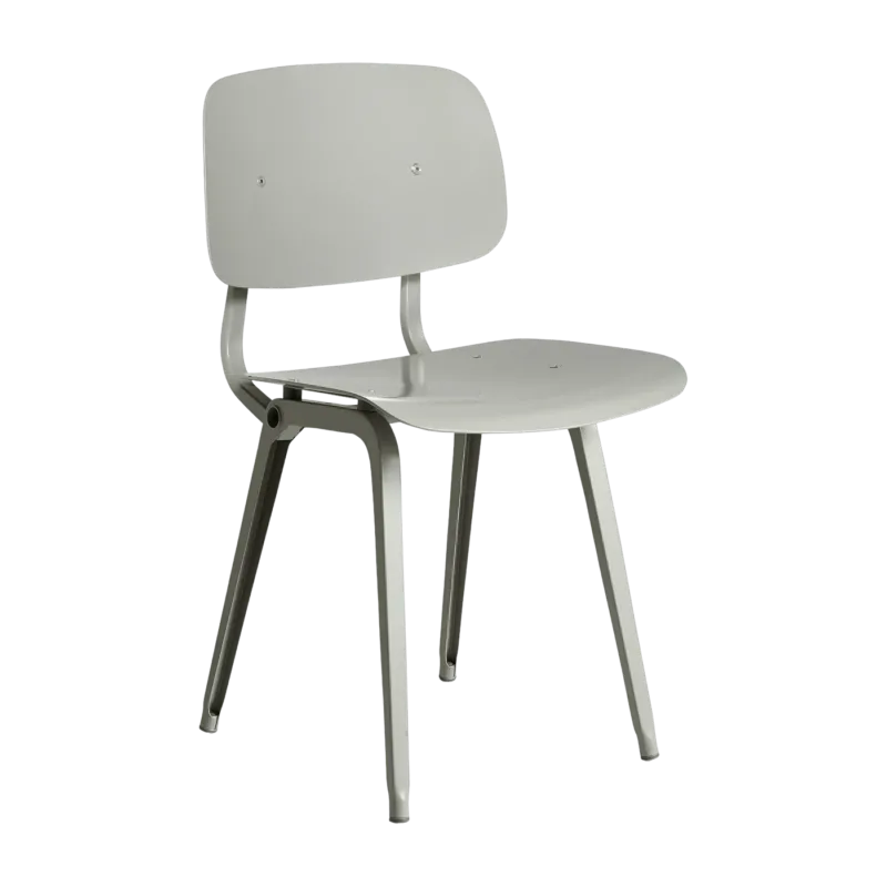 Chaise en acier beige Revolt - HAY - The Cool Republic