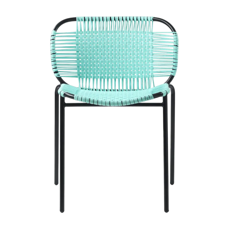 Chaise en acier bleu Cielo - Ames - The Cool Republic