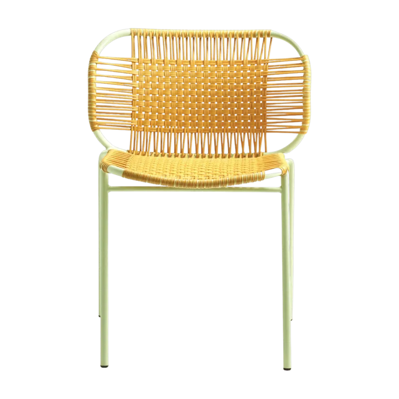 Chaise en acier jaune Cielo - Ames - The Cool Republic