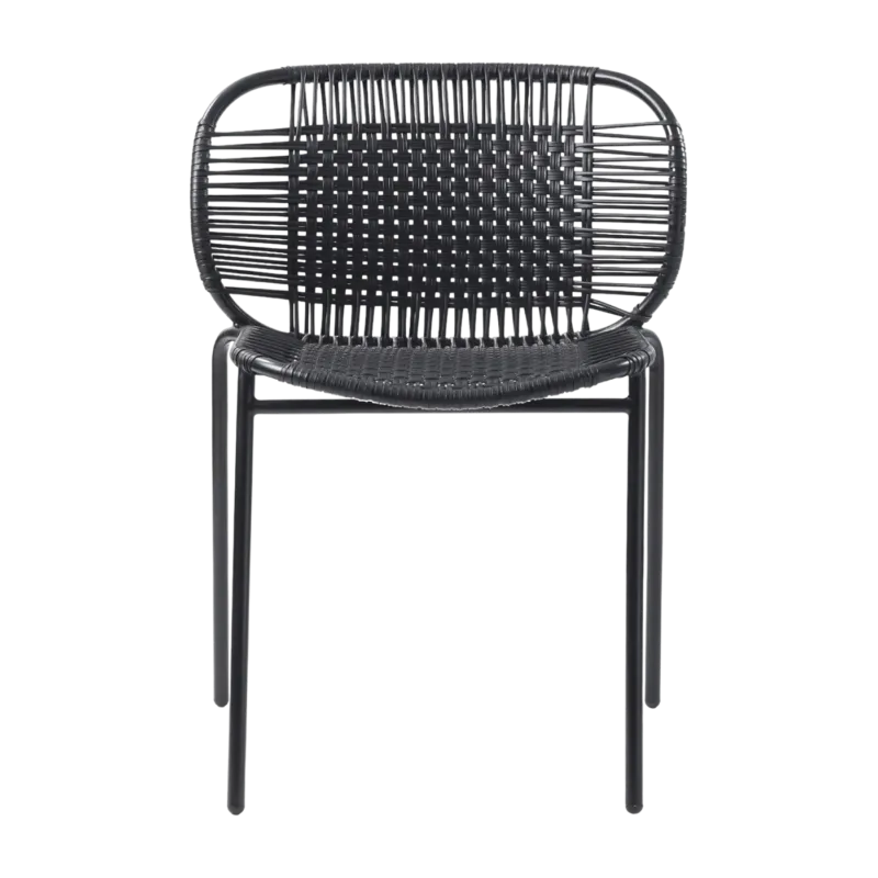 Chaise en acier noir Cielo - Ames - The Cool Republic