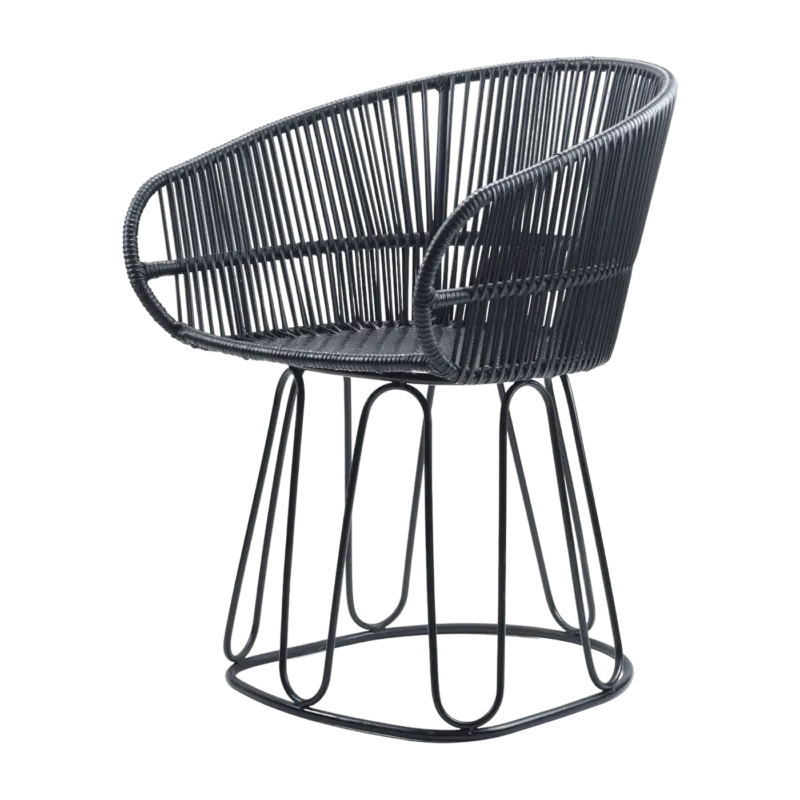 Chaise en acier noir Circo - Ames - The Cool Republic
