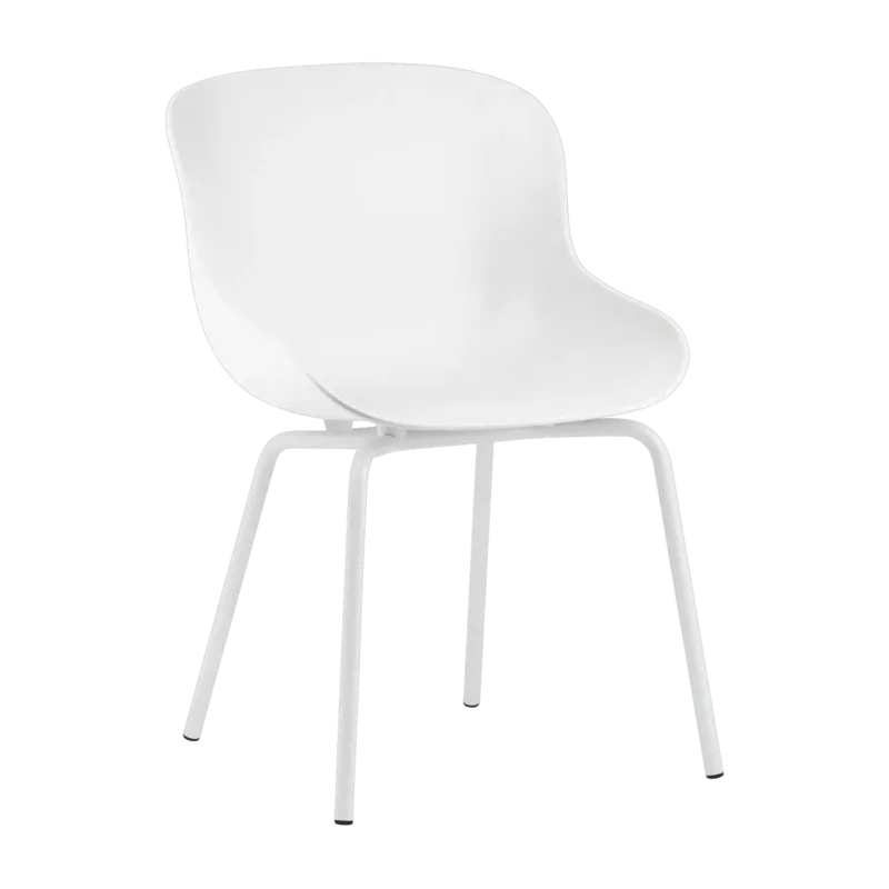 Chaise en acier peint et pp blanc Hyg - Normann Copenhagen - The Cool Republic