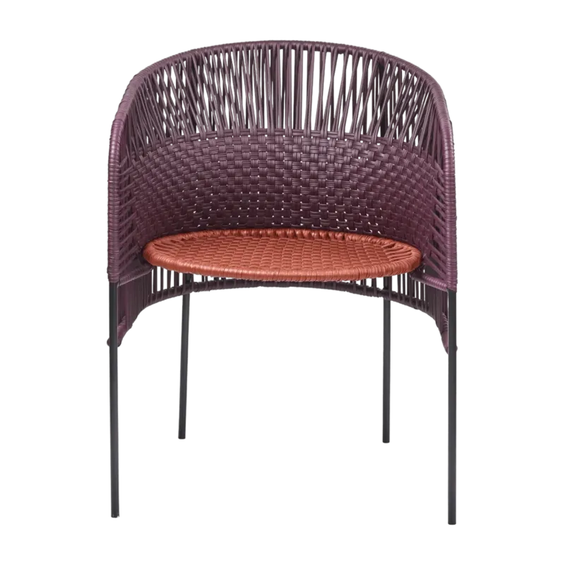 Chaise en acier violet Caribe Chic - Ames - The Cool Republic