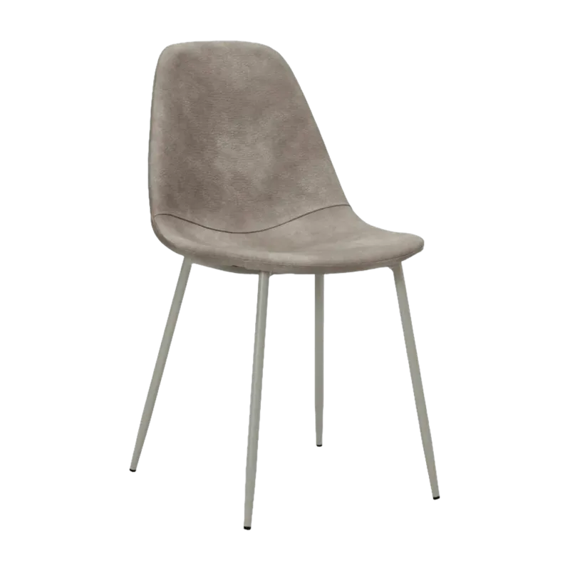 Chaise en aluminium gris clair antique Found - House Doctor - The Cool Republic