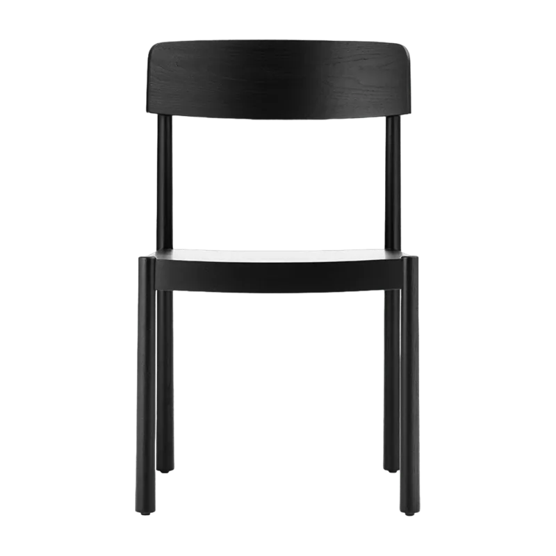 Chaise en bois de frêne noire Timb noir - Normann Copenhagen - The Cool Republic
