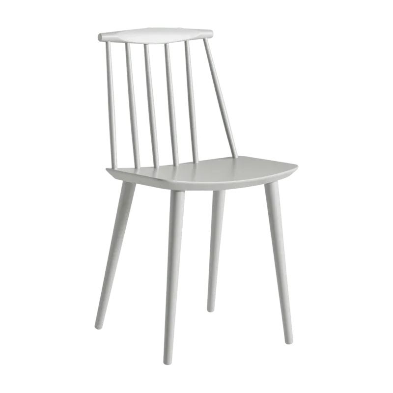 Chaise en bois de hêtre gris Dusty J77 - HAY - The Cool Republic