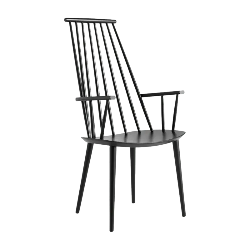 Chaise en bois de hêtre noir J 110 - HAY - The Cool Republic