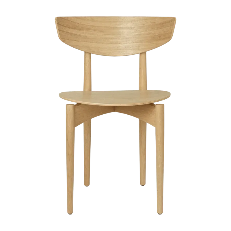Chaise en bois massif beige Herman - Ferm Living - The Cool Republic